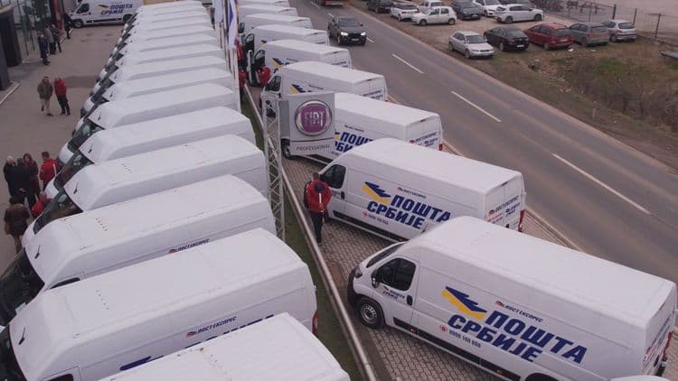 Nije free nego e-combi shipping: Pošta Srbije se pojačala sa još 100 e-vozila