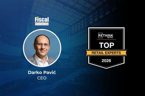 Top Retail Experts: Darko Pavić iz Fiscal Solutions dobitnik nagrade i za 2026.